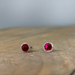 Artist Made Swarovski Crystal Studs
